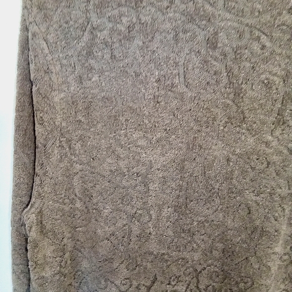 Jones New York Jacquard Terry Velour Duster - Picture 11 of 16